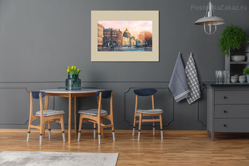 Модульная картина Вид с Дворцовой площади