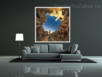 Модульная картина Алиса в стране чудес