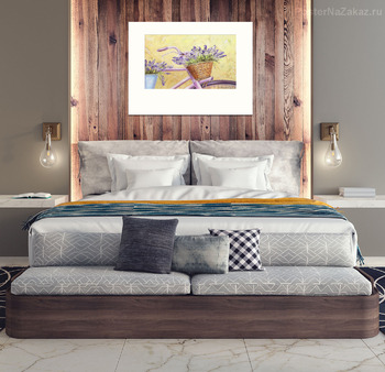 Модульная картина Прованс лаванда