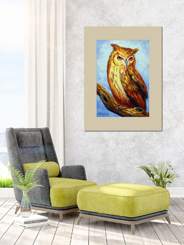 Модульная картина Сова