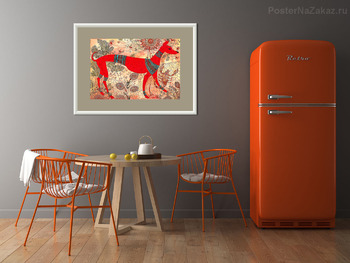 Модульная картина Собака