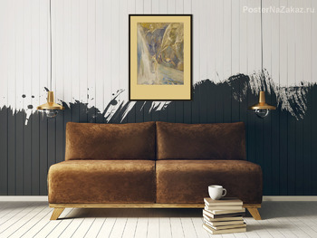 Модульная картина Молодые женщины, похищенные слонами