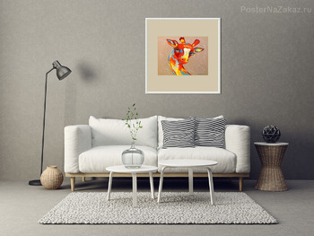 Модульная картина Жираф