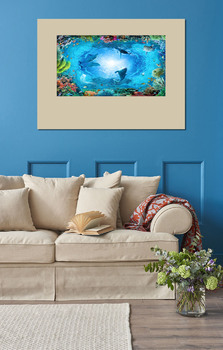 Модульная картина Водный мир 35126