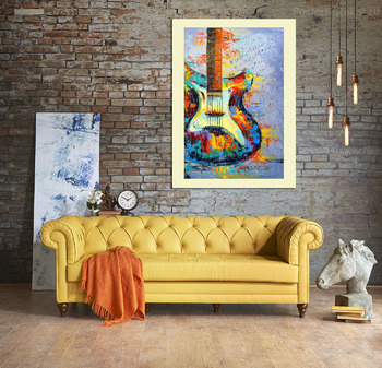 Модульная картина Гитара