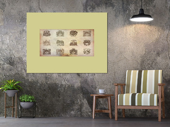 Модульная картина Фамильные гербы