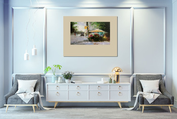 Модульная картина Городской этюд