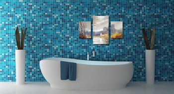 Модульная картина Осенний пейзаж