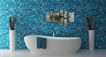 Модульная картина Дебаркадер на Сене