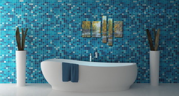 Модульная картина Островок