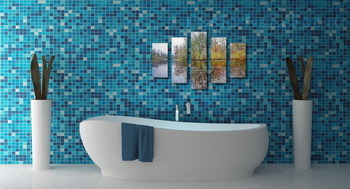 Модульная картина В парке Дружбы