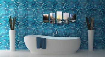 Модульная картина Проспект