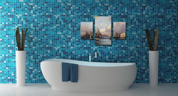 Модульная картина У входа в Гранд-Канал и церкви Салют