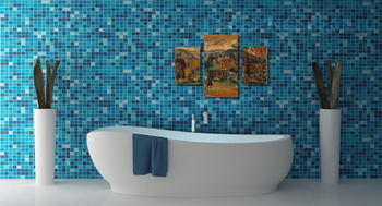 Модульная картина Осенний пейзаж