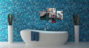 Модульная картина Каналы Венеции