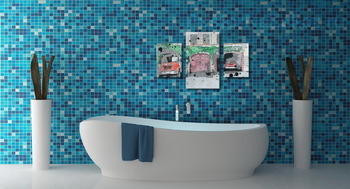 Модульная картина Пожарное депо