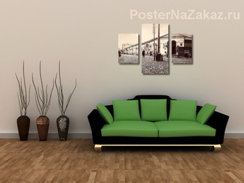 Модульная картина Торговые ряды 1909  –  1912 ,  Россия,  Владимирская область,  Владимир