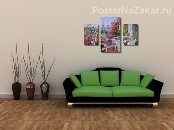 Модульная картина Парижанки