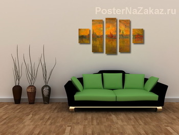 Модульная картина Венеция с моря