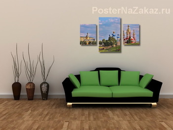 Модульная картина Краски заката