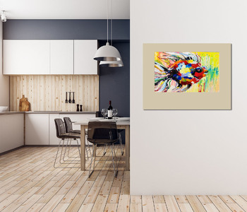 Модульная картина Рыбка -энергия