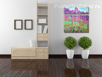 Модульная картина озимые всходы