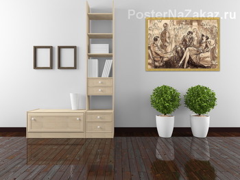 Модульная картина Изысканный вечер, 1927