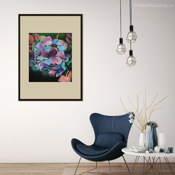 Модульная картина Гортензия цветок