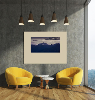 Модульная картина Пейзаж гор - Сочи