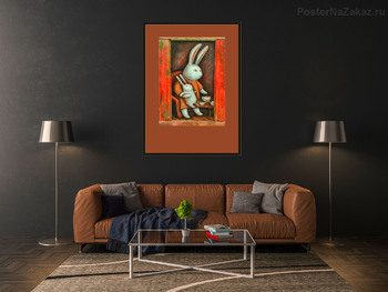 Модульная картина Тебе, моя зайка.