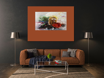 Модульная картина Пасхальный натюрморт