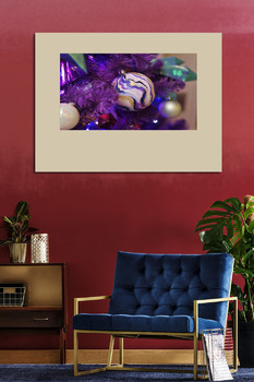 Модульная картина Елочные украшения