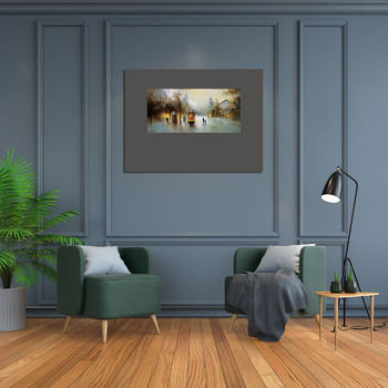 Модульная картина Город заметает