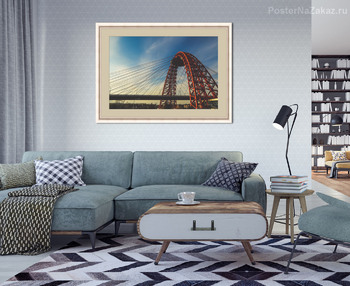 Модульная картина Живописный мост