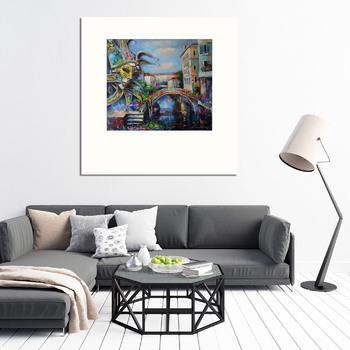 Модульная картина По дороге на карнавал