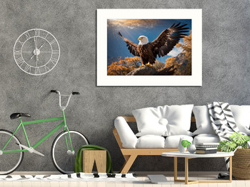 Модульная картина Величие Орла: Солнечные Крылья