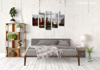 Модульная картина Париж. Нотр Дам. Накануне трагедии