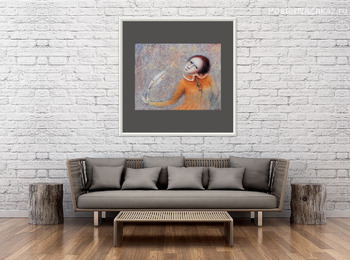 Модульная картина Перышко