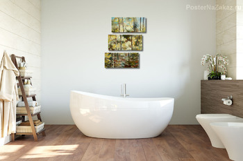 Модульная картина Лесные заросли