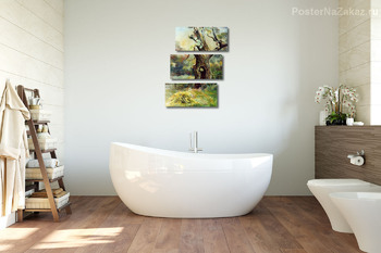 Модульная картина Старый дуб