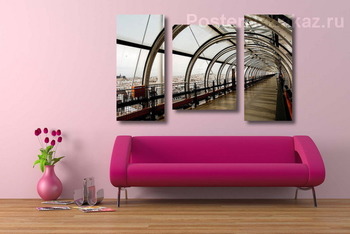 Модульная картина Центр Помпиду