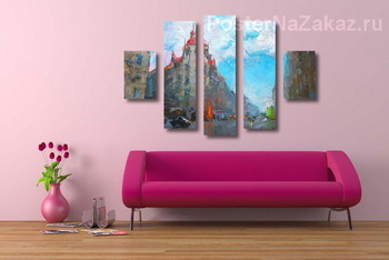 Модульная картина Перекресток