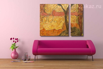 Модульная картина Ветка Сакуры