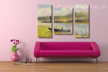 Модульная картина Время сбора урожая