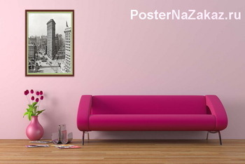 Модульная картина Небоскреб Flatiron Building.