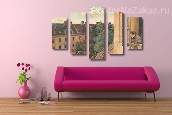 Модульная картина Вид на Альсерворстадт