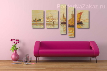 Модульная картина Санта Мария делла Салюте, Венеция