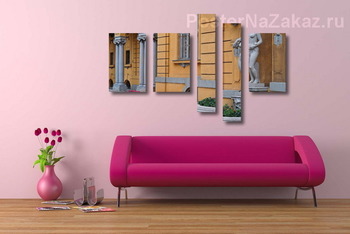 Модульная картина Прогулка по Будапешту