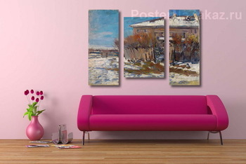Модульная картина Весеннее время