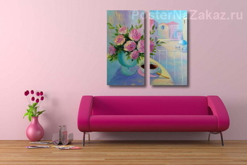 Модульная картина Утренний кофе